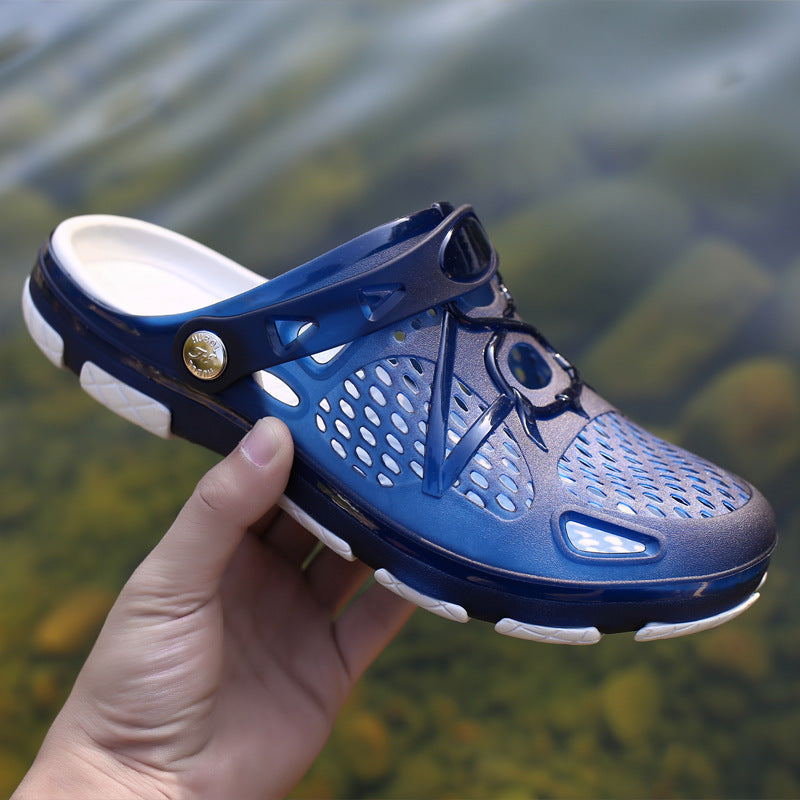 2024 someraj novaj flugantaj maŝo-ŝuoj Lumaj hazardaj grandgrandaj sportaj ŝuoj modaj subĉielaj kurantaj viraj ŝuoj 