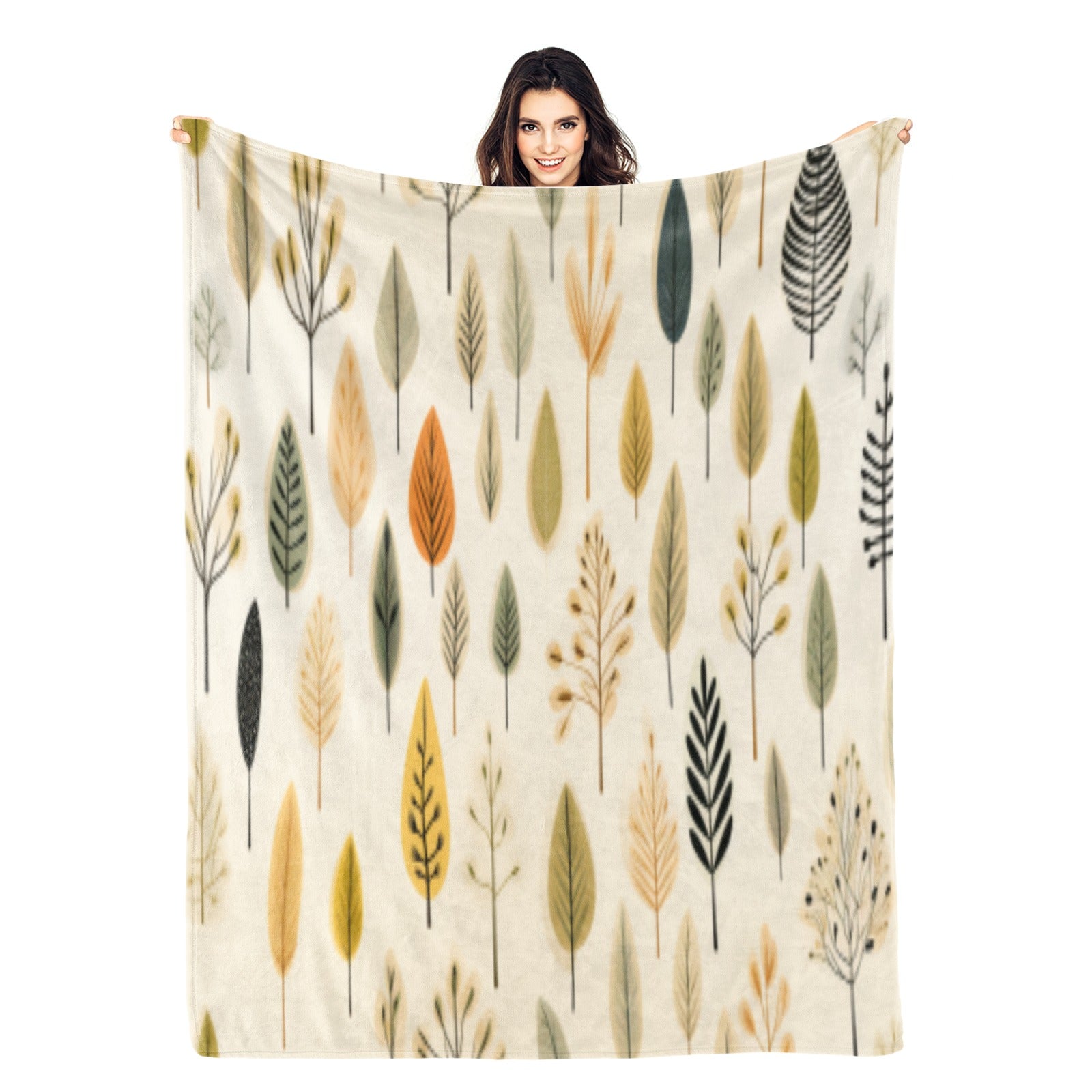 Christmas Throw Blanket, Soft Cozy Flannel Fleece Blanket 60"x80", Fuzzy Sherpa Holiday Throw for Couch, Bed, Sofa, Warm Winter Plush Blanket, Christmas Room Decor, Christmas Decorations Indoor Gift